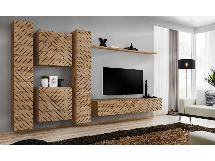 Модулна секция Switch 6 (дъб вотан)